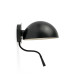 Dominica Reading Light Matt Black-4