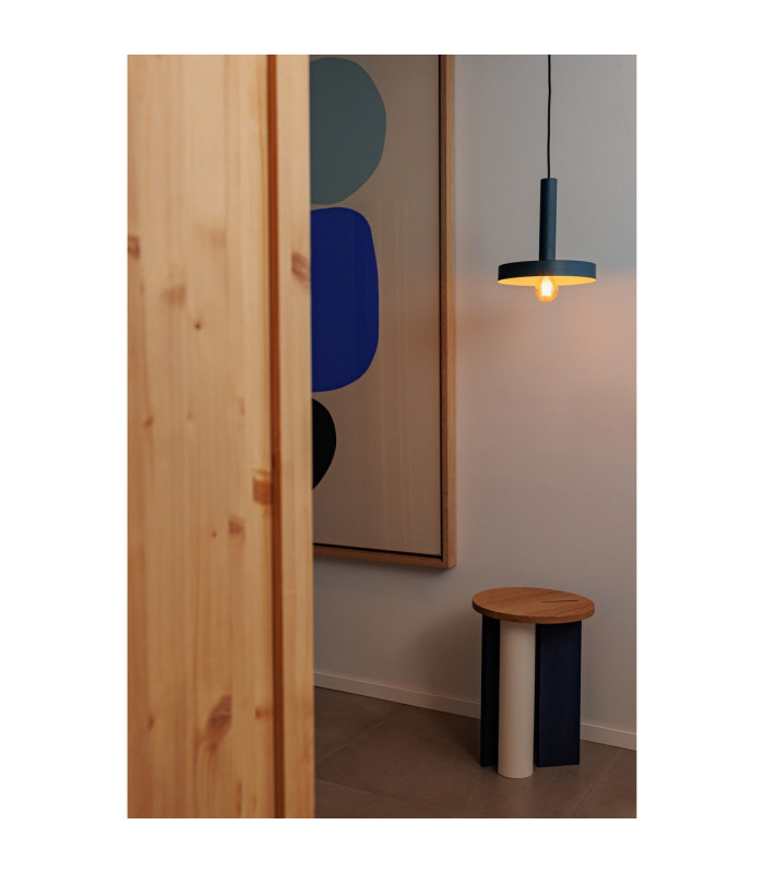 Whizz Dome Pendant Ceiling Light Blue-5