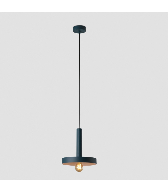 Whizz Dome Pendant Ceiling Light Blue-6