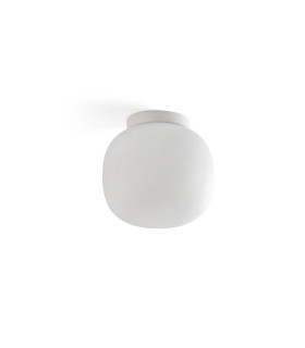 Amelia Bathroom Ceiling Light Matt White IP44-1