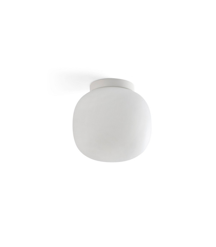 Amelia Bathroom Ceiling Light Matt White IP44-1