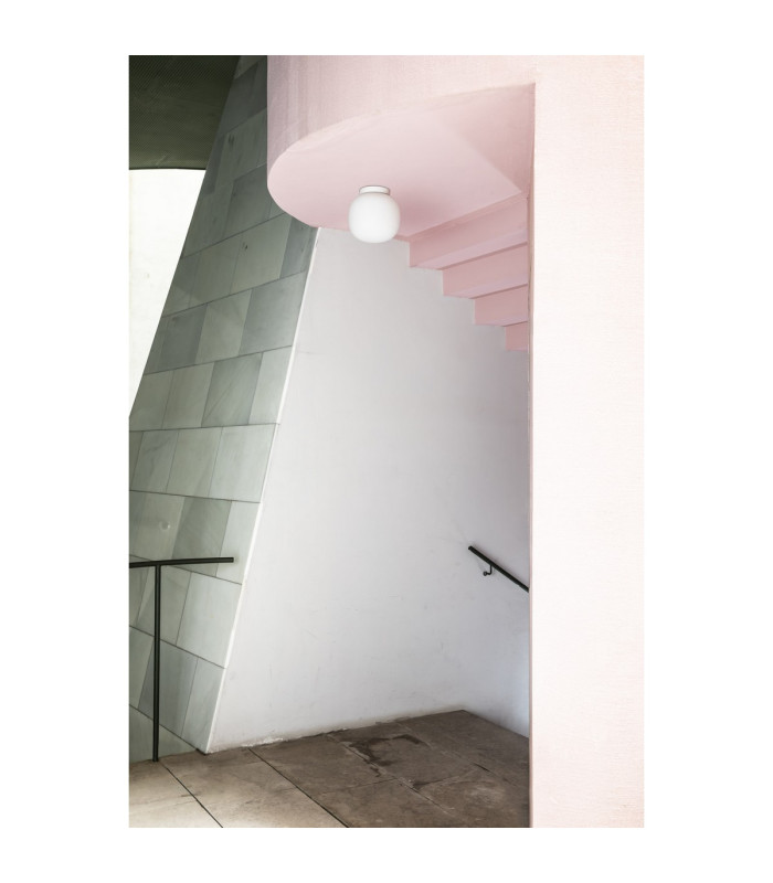 Amelia Bathroom Ceiling Light Matt White IP44-3