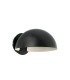 Dominica Dome Wall Lamp Matt Black-1