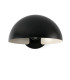 Dominica Dome Wall Lamp Matt Black-2
