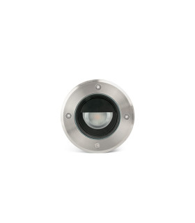 Geiser 13cm Outdoor Recessed Wall Lamp Satin Stainless 3000K IP67-1
