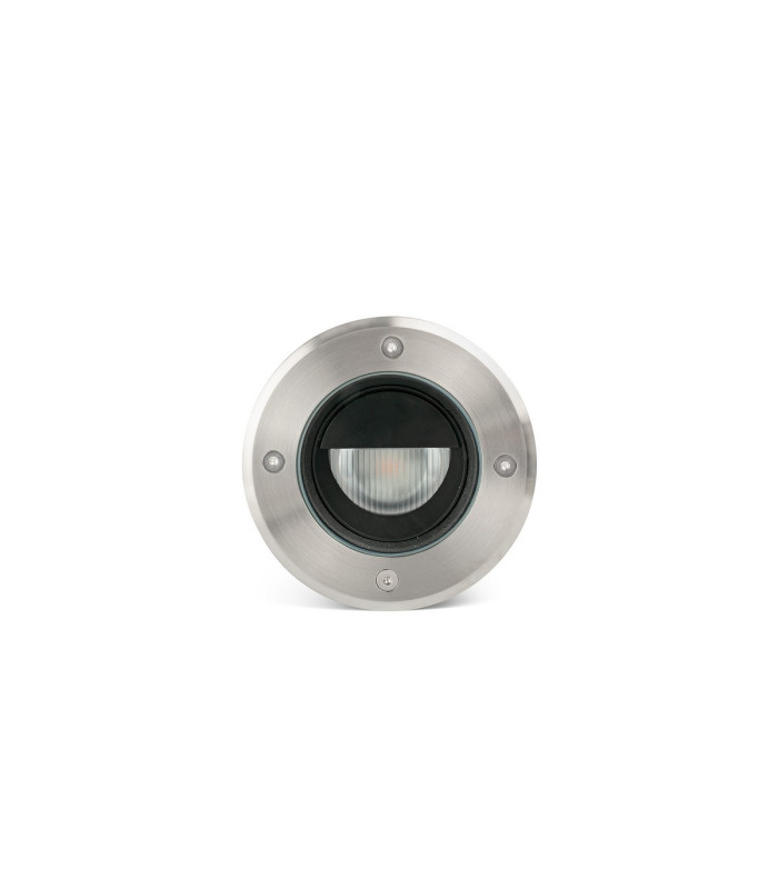 Geiser 13cm Outdoor Recessed Wall Lamp Satin Stainless 3000K IP67-1