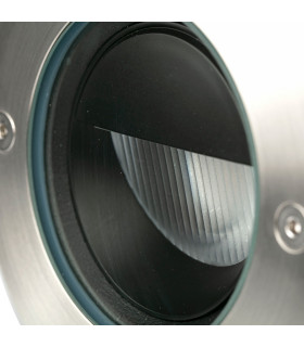 Geiser 13cm Outdoor Recessed Wall Lamp Satin Stainless 3000K IP67-2
