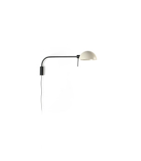 Dominica Extra Large Dome Wall Lamp Beige-1