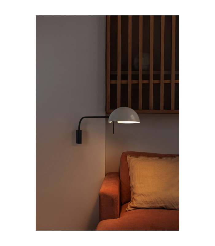 Dominica Extra Large Dome Wall Lamp Beige-3