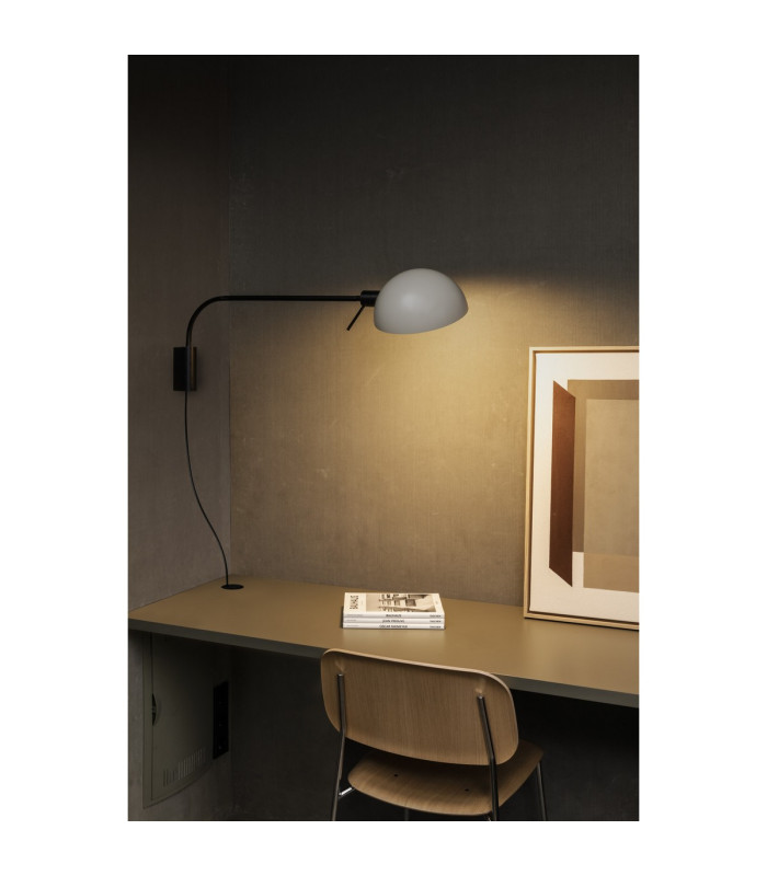 Dominica Extra Large Dome Wall Lamp Beige-4