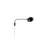 Dominica Extra Large Dome Wall Lamp Matt Black-3