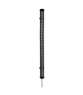 Scuba 120cm Outdoor Flush Wall Lamp Black 2700K IP65-1