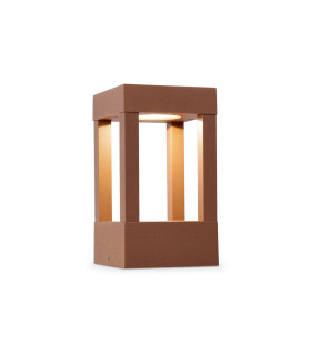 Agra 20cm Outdoor Pedestal Light Brown 2700K IP55