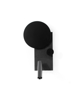 Klee Right Reading Light Textured Black 2700K-1