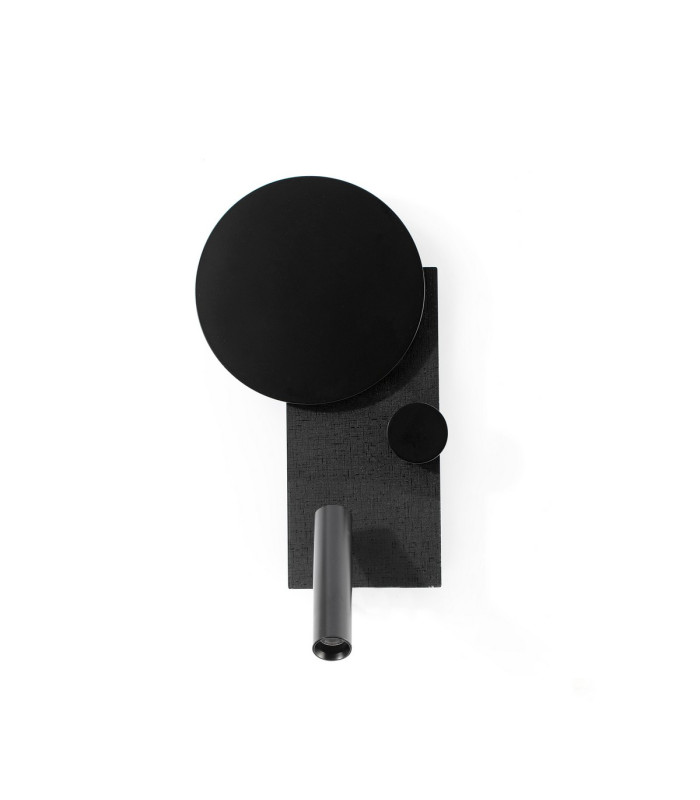 Klee Right Reading Light Textured Black 2700K-1