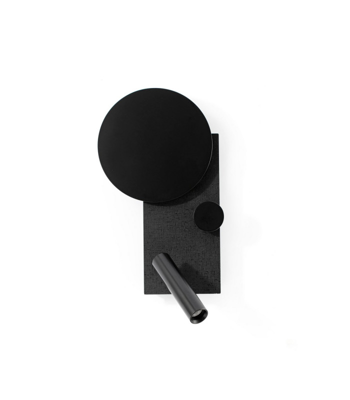 Klee Right Reading Light Textured Black 2700K-4