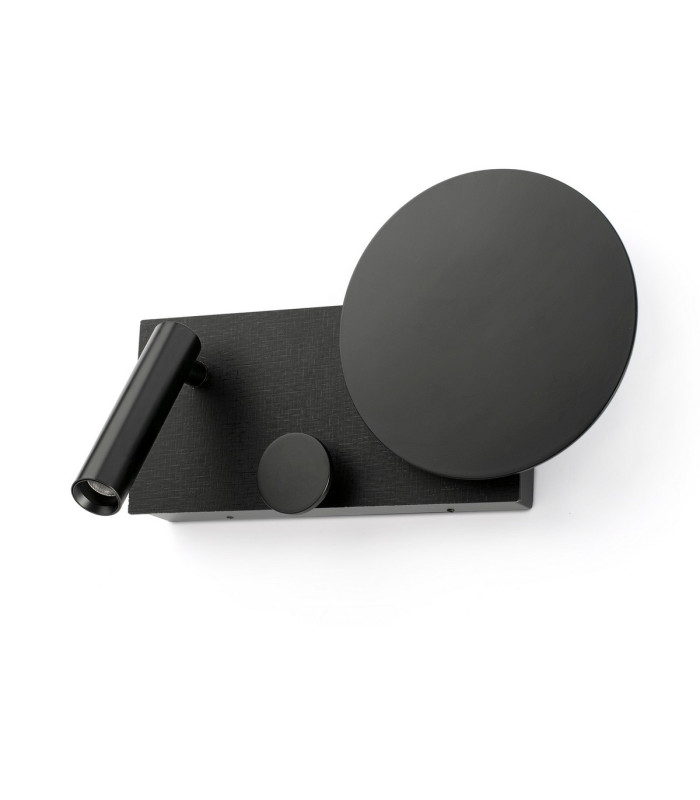 Klee Right Reading Light Textured Black 2700K-6