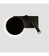 Klee Right Reading Light Textured Black 2700K-8