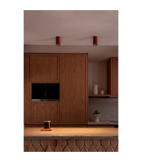 Stan Surface Mounted Downlight Terracotta-2