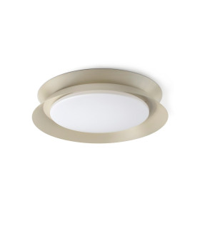 Tender Flush Ceiling Light Light Grey 2700K-1