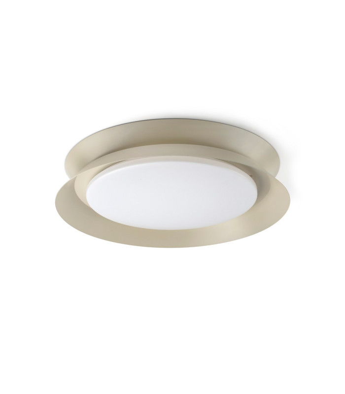 Tender Flush Ceiling Light Light Grey 2700K-1