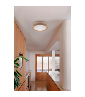 Tender Flush Ceiling Light Light Grey 2700K-2