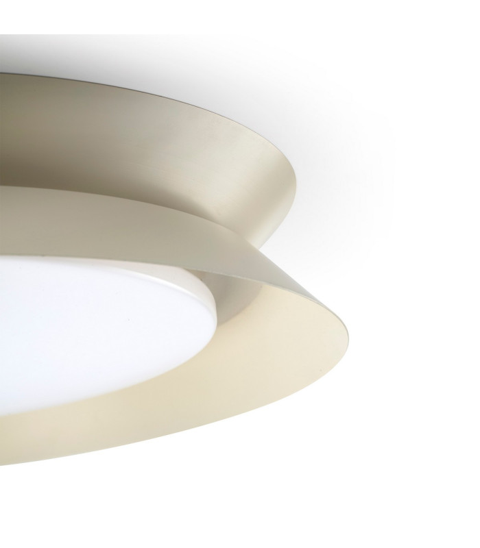 Tender Flush Ceiling Light Light Grey 2700K-4