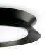 Tender Flush Ceiling Light Matt Black 2700K-2