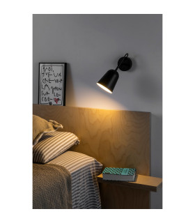 Studio Single Spotlight Matt Black-2