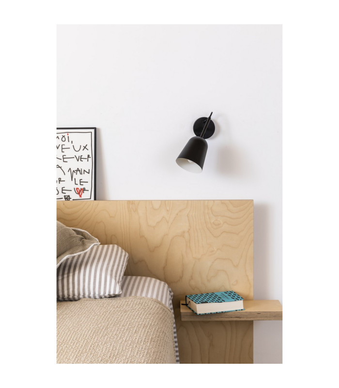 Studio Single Spotlight Matt Black-3