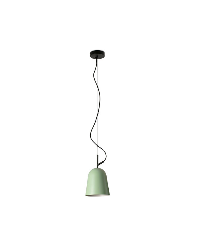 Studio 16cm Dome Pendant Ceiling Light Matt Green