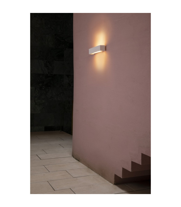 Milo 28cm Up & Down Wall Lamp White-2