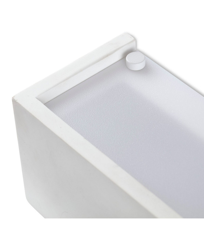Milo 28cm Up & Down Wall Lamp White-6