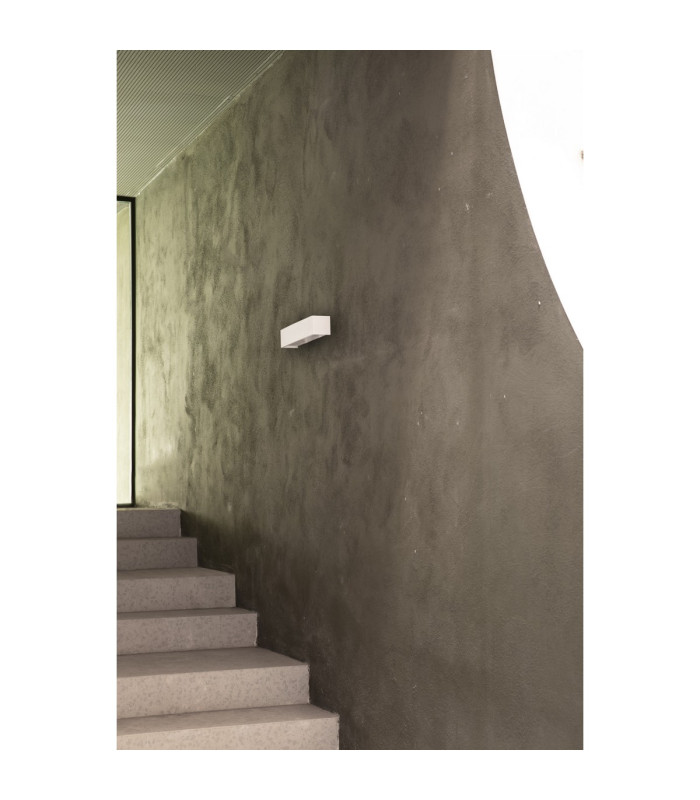 Milo 40cm Up & Down Wall Lamp White-3