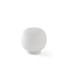 Amelia Globe Table Lamp Matt White-1