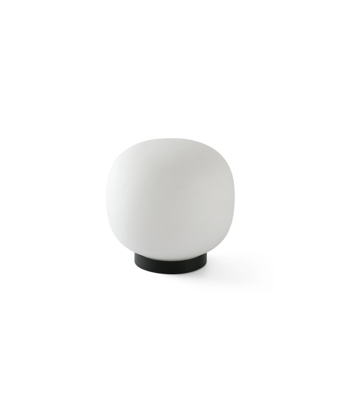 Amelia Globe Table Lamp Matt Black-1