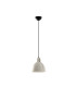 Venice 20cm Dome Pendant Ceiling Light White