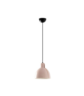 Venice 20cm Dome Pendant Ceiling Light Pink-1