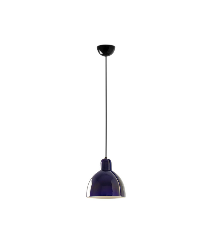 Venice 20cm Dome Pendant Ceiling Light Blue