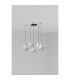Venice 5 Light Cluster Pendant Ceiling Light White