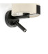 Nila Reading Light Matt Black With Off White Shade-5