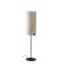 Nila Table Lamp With Round Shade Matt Black With Off White Tall Shade-4