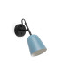 Studio Single Spotlight Matt Black Blue-1