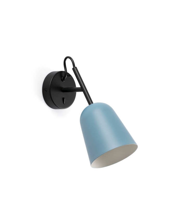 Studio Single Spotlight Matt Black Blue-1