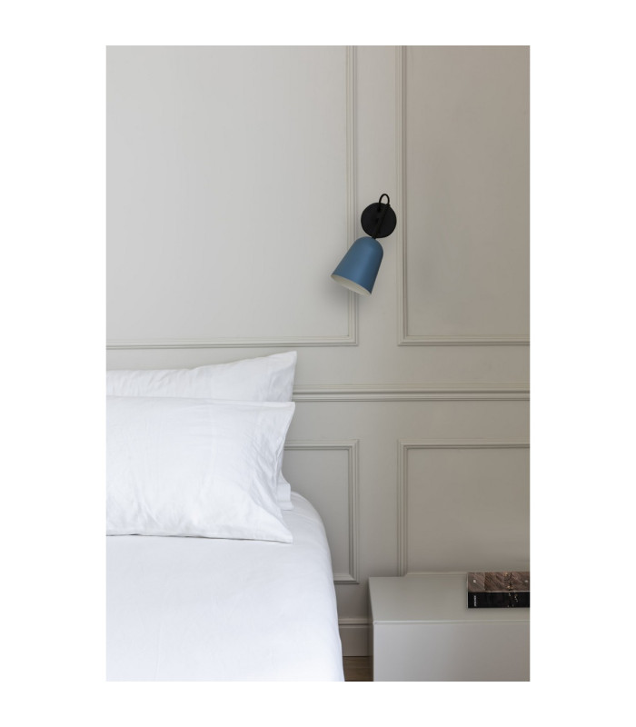Studio Single Spotlight Matt Black Blue-3