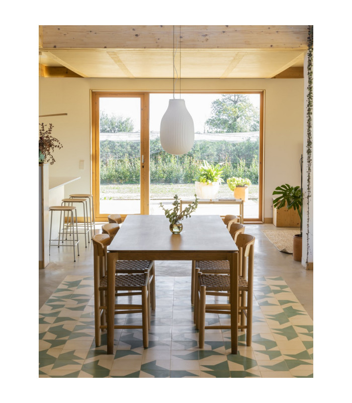 Isabelle 31cm Globe Pendant Ceiling Light Matt White-4