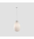 Isabelle 31cm Globe Pendant Ceiling Light Matt White-6