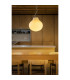 Isabelle 40cm Globe Pendant Ceiling Light Matt White-2