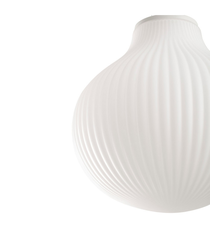 Isabelle 40cm Globe Pendant Ceiling Light Matt White-4