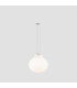 Isabelle 40cm Globe Pendant Ceiling Light Matt White-5